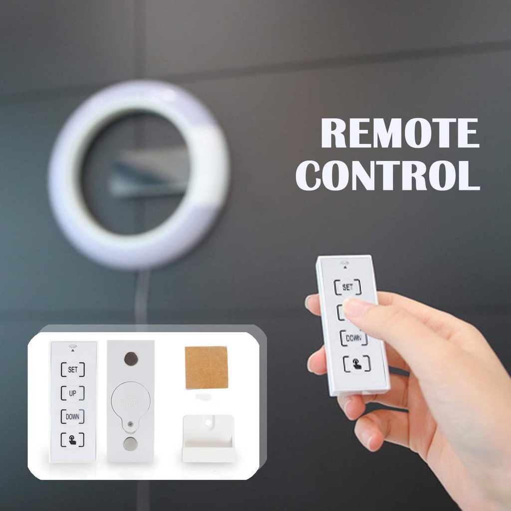 Đồng hồ treo tường có đèn led 3d điều khiển từ xa thông cảm