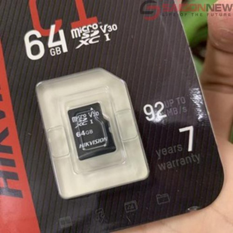 Thẻ Nhớ Hikvision 64GB Chuyên Cho Camera Class 10 - Hàng Chính hãng | BigBuy360 - bigbuy360.vn