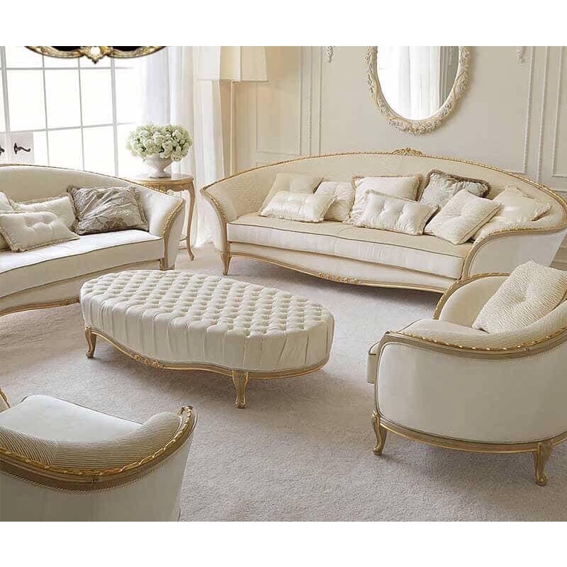 Sofa Cổ Điển Sang Trọng, Trọn Bộ Sofa Cổ Điển