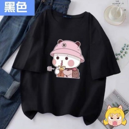 Áo thun tay lỡ KOMBOH phông Unisex nam nữ oversize form rộng GẤU TRÚC A03 | WebRaoVat - webraovat.net.vn