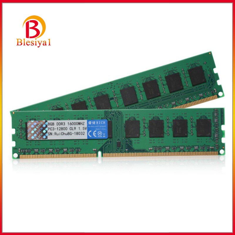 [BLESIYA1] 8G DDR3 PC3-12800U 1600MHz 240PIN DIMM AMD Motherboard Dedicated Memory RAM