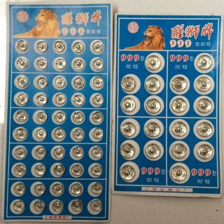Cúc bấm 1 vỉ