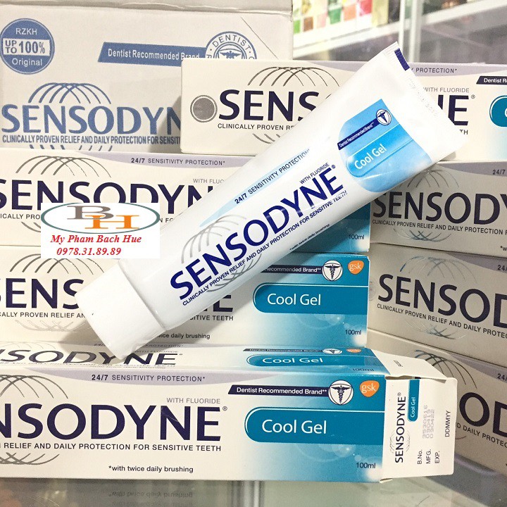 Kem Đánh Răng Danh Cho Răng Ê Buốt Sensodyne Cool Gel - 100ml