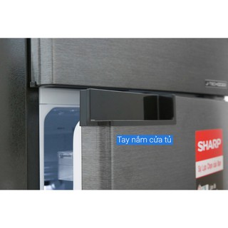 Tủ lạnh Sharp Inverter 180 lít SJ-X196E-SL/DSS