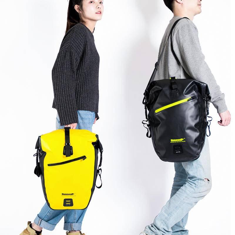 Túi đựng đồ dùng Rhinowalk gắn yên sau xe đạp chống thấm nước đa năng 20l/27l