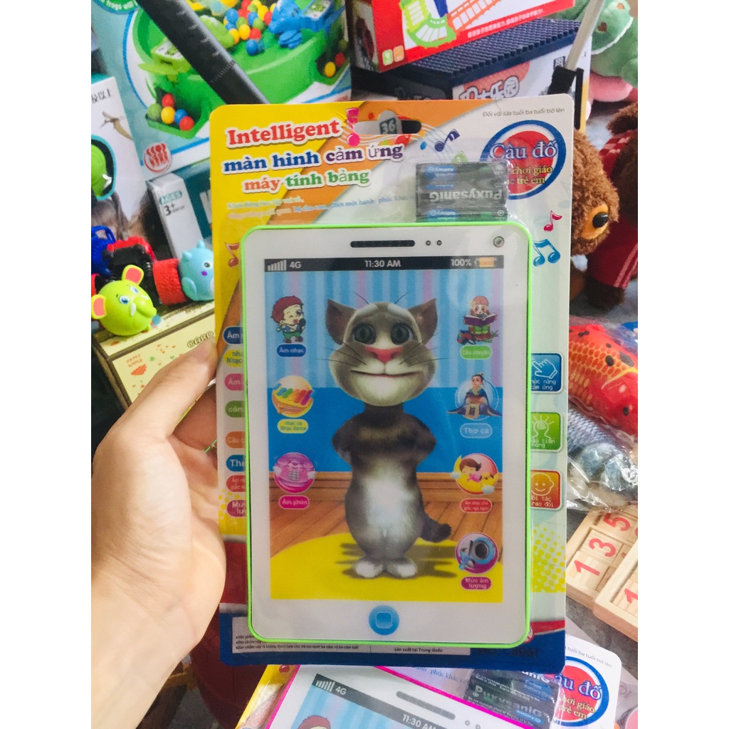 Đồ Chơi Ipad cảm ứng mèo Tom thông minh  cho bé