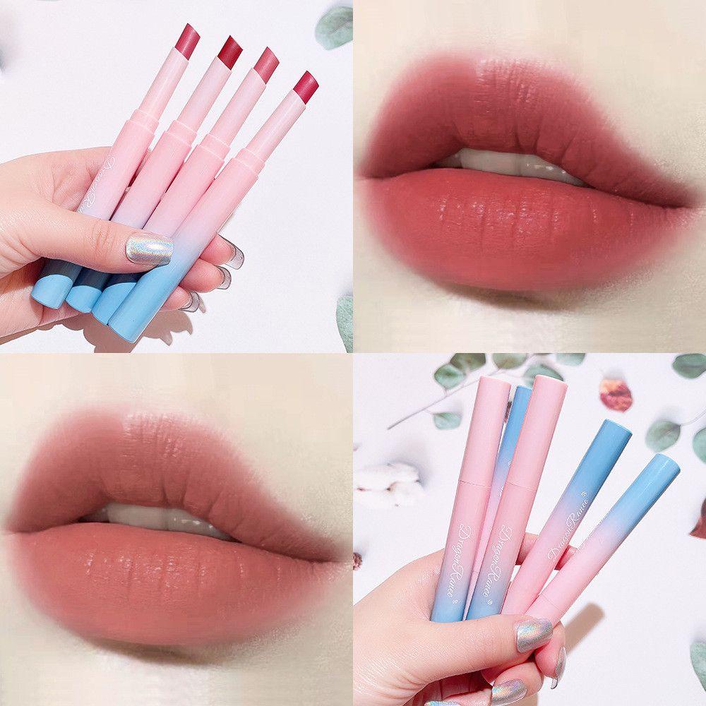 Son Môi ROWANS Màu Lì Dưỡng Ẩm Thiết Kế Vỏ Màu Gradient Thời Trang