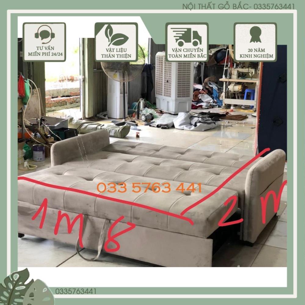 HÀNG CHÍNH HÃNG- ghế sofa giường thiết kế thông minh kích thước 2m x 1m8