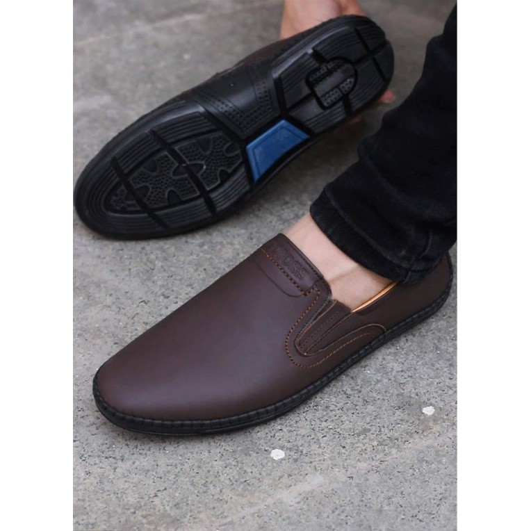 GIÀY LƯỜI NAM, da thật dễ phối đồ, êm mềm - GIÀY DA NAM ĐẾ KHÂU SIÊU BỀN | BigBuy360 - bigbuy360.vn