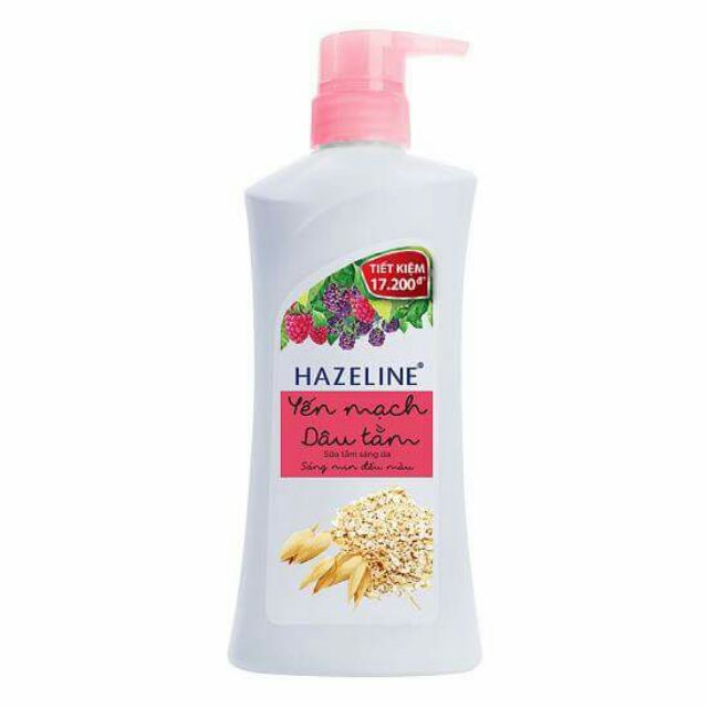 Sữa Tắm Hazeline Yến Mạch Dâu tằm