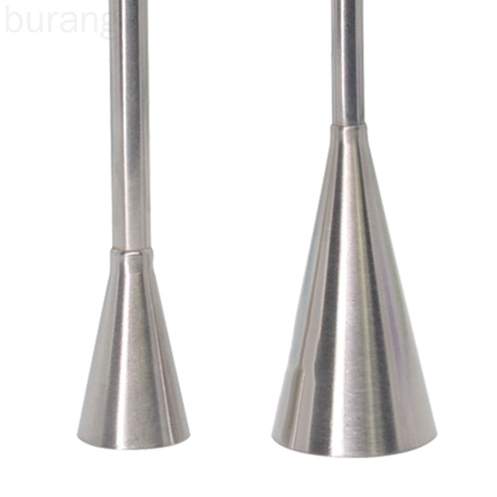 Set 2 Đuôi Bắt Bông Kem Trang Trí Bánh Bằng Thép Không Gỉ