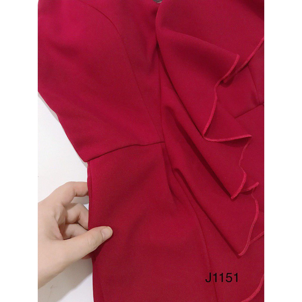 [ xả kho ] MiD Bộ trang phục Jump thiết kế đỏ J1151 ảnh thật Mie Design