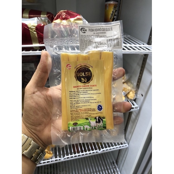 Phomai dây hun khói que 100g - Phoma dây hun khói làm từ sữa Dê
