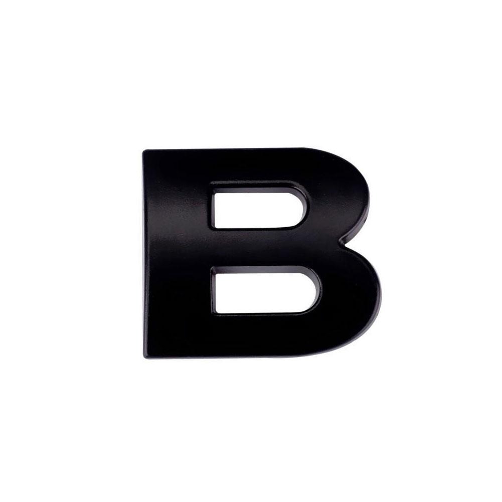 🚗Nhãn dán xe 3D DIY (A-Z & 0-9) Bảng chữ cái kim loại Nhãn dán biểu tượng xe ô tô Decal màu đen | BigBuy360 - bigbuy360.vn