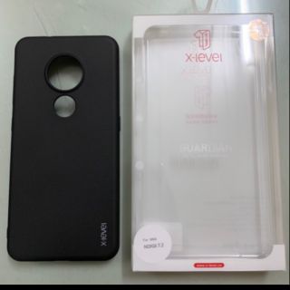 Ốp lưng dẻo màu nokia 7.2 chính hãng xlevel(đen)