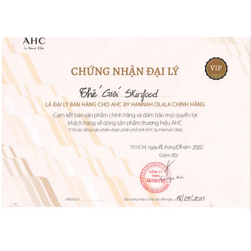 Kem Dưỡng Mắt Chống Lão Hóa Dưỡng Sáng Da AHC Luminous Glow Real Eye Cream For Face