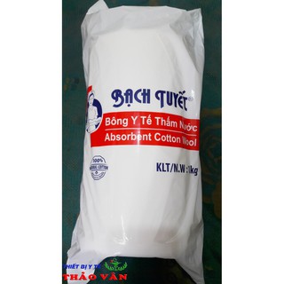 Bông y tế hút nước Bạch Tuyết (1kg)