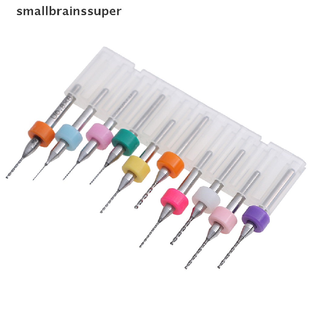 Set 10 Mũi Khoan mini 0.1~1.0mm PCB Chuyên Dụng bits