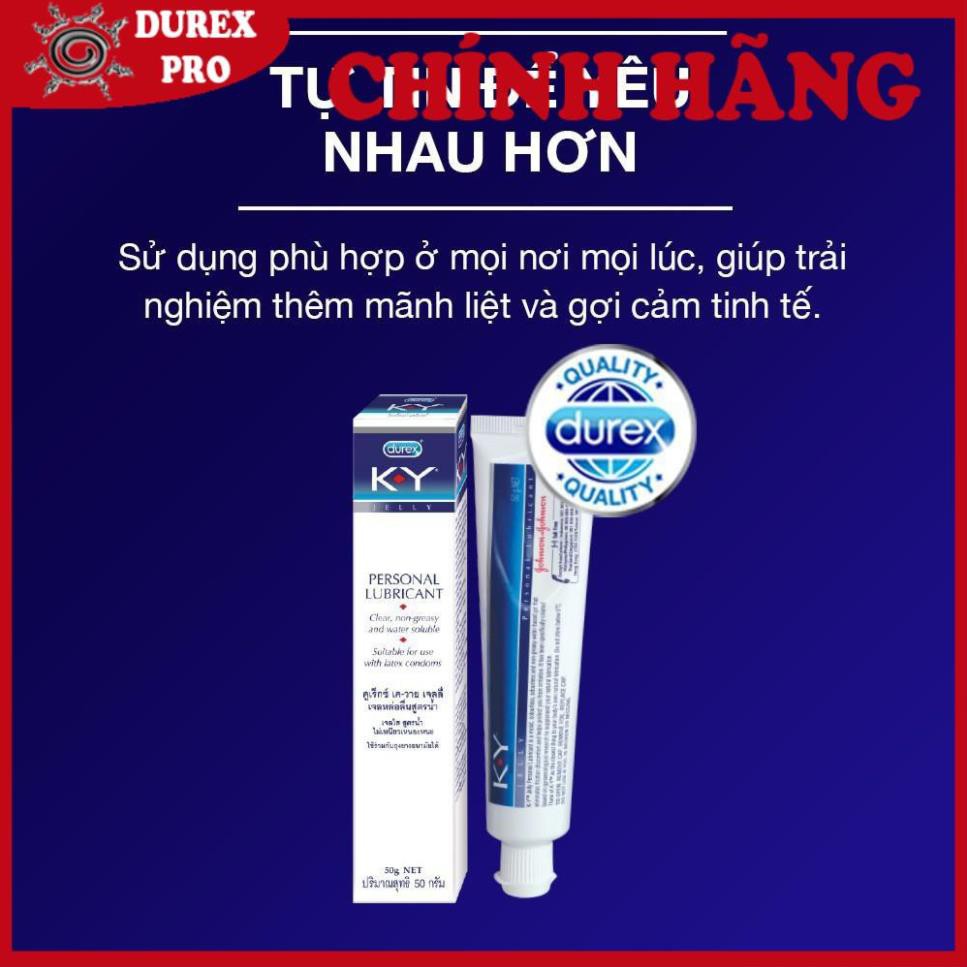 [SE KHÍT ÂM ĐẠO] Gel bôi trơn Durex Ky Thái lan 50ml