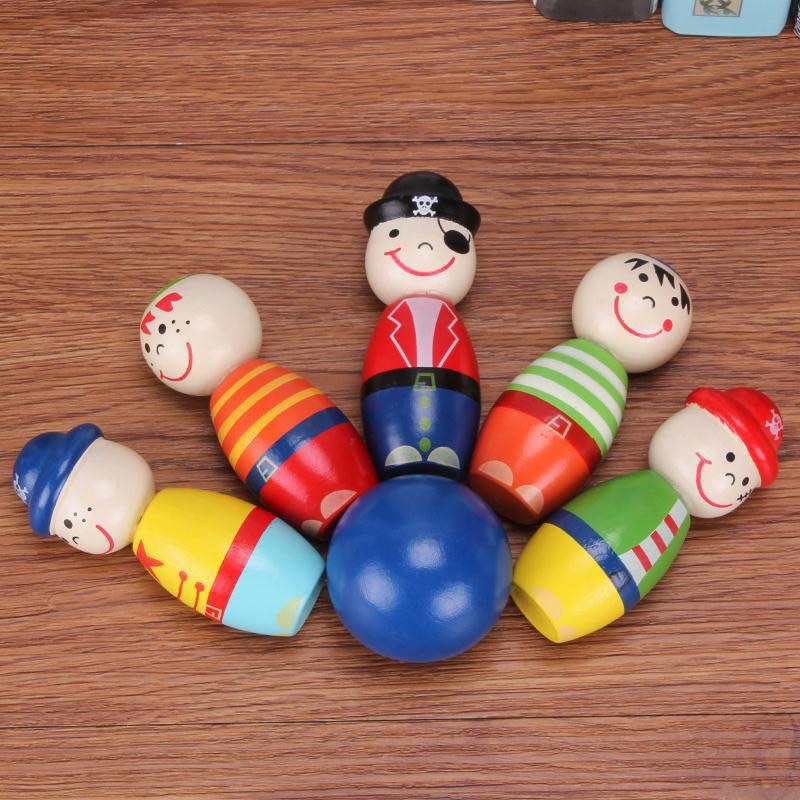 Đồ chơi Bowling gỗ vui nhộn cho bé