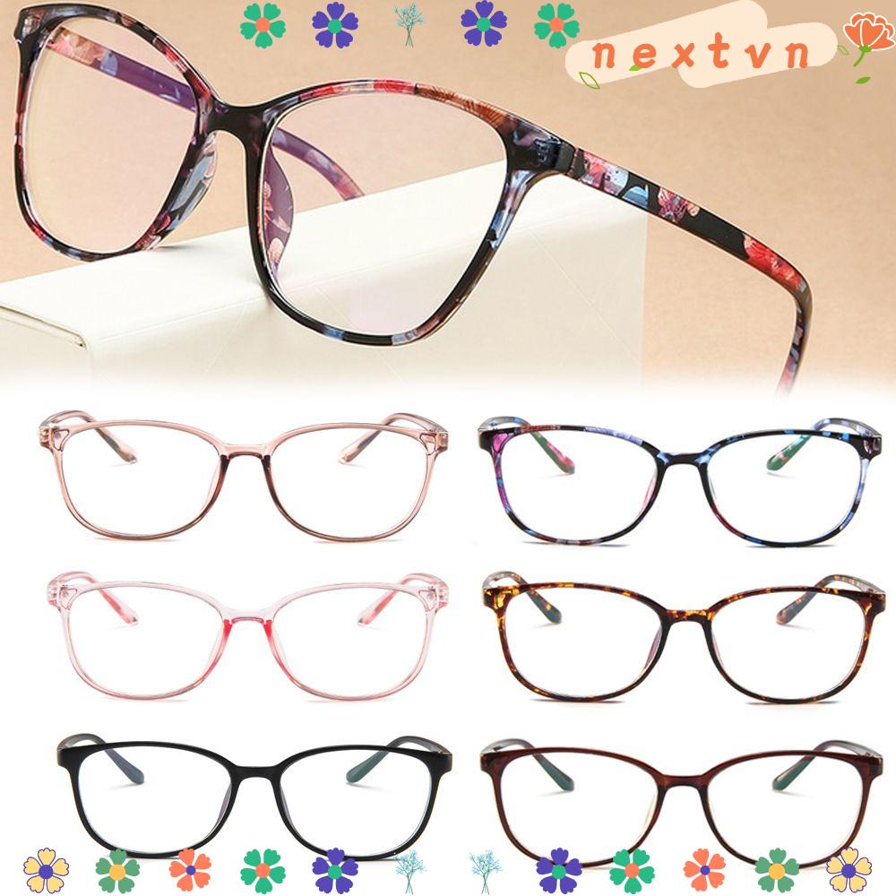 Mắt Kính Gọng Nhựa Trong Suốt Phong Cách Retro Thời Trang Unisex