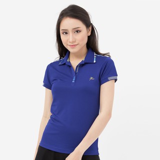 BST Áo thun thể thao nữ colo cổ dệt trơn - 1515156