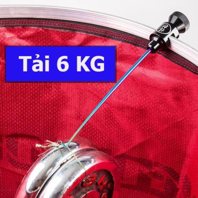 Gạt Cá Gắn Rọng Đựng Cá Titan - hàng chuyên câu đài thi đấu , câu cá tốc độ KK-19