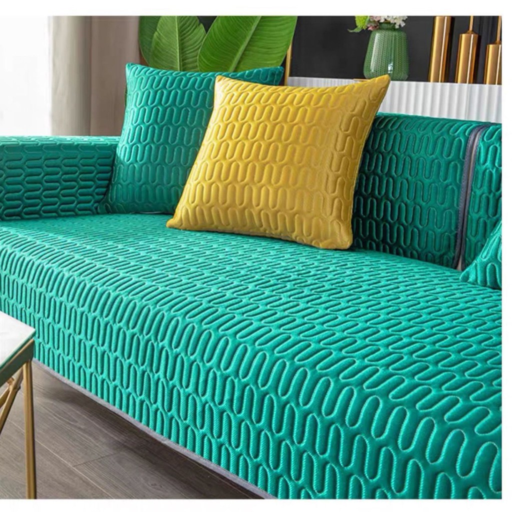 Thảm Lót Ghế Sofa Làm Mát Chống Trượt Phong Cách Bắc Âu Cao Cấp