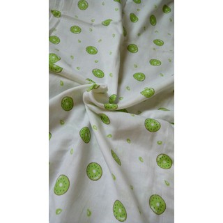Vải xô nhật - kiwi 2 lớp