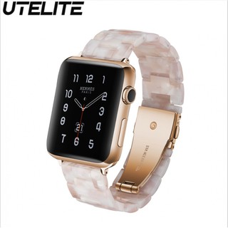 Dây Đeo Utelite Bằng Nhựa Thay Thế Cho Đồng Hồ Thông Minh Apple Watch Series 6 / 5 / 4 / 3 / 2 / 1 40mm 44mm 38mm 42mm