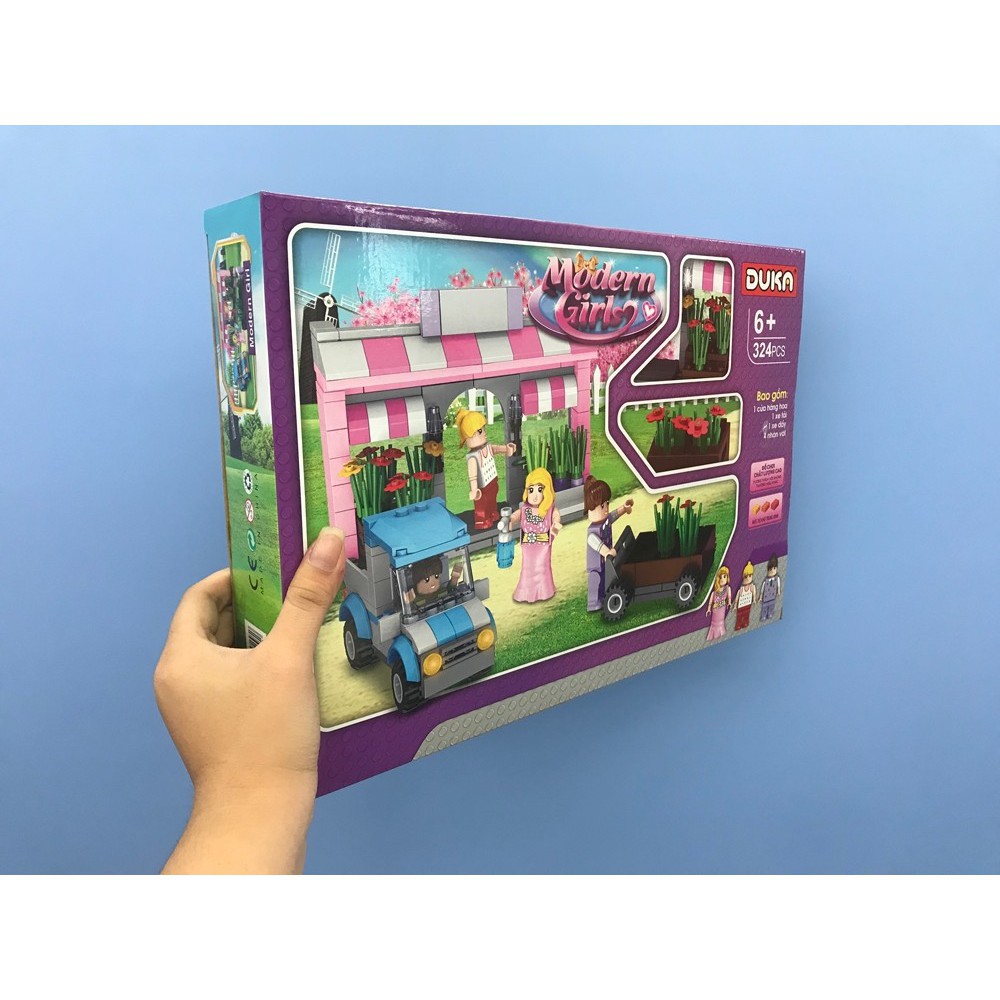 Đồ Chơi Duka: Ghép Hình - Những Cô Gái Hiện Đại 324 Chi Tiết (Z70504)