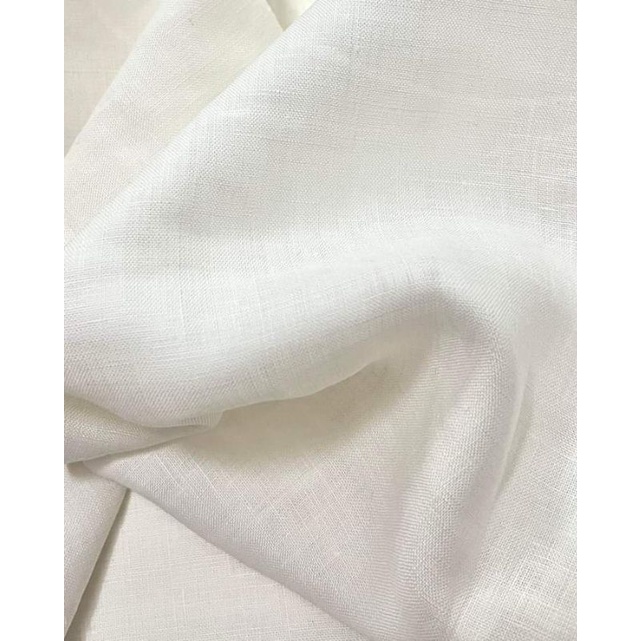 Vải linen tưng premium ( tone trắng)