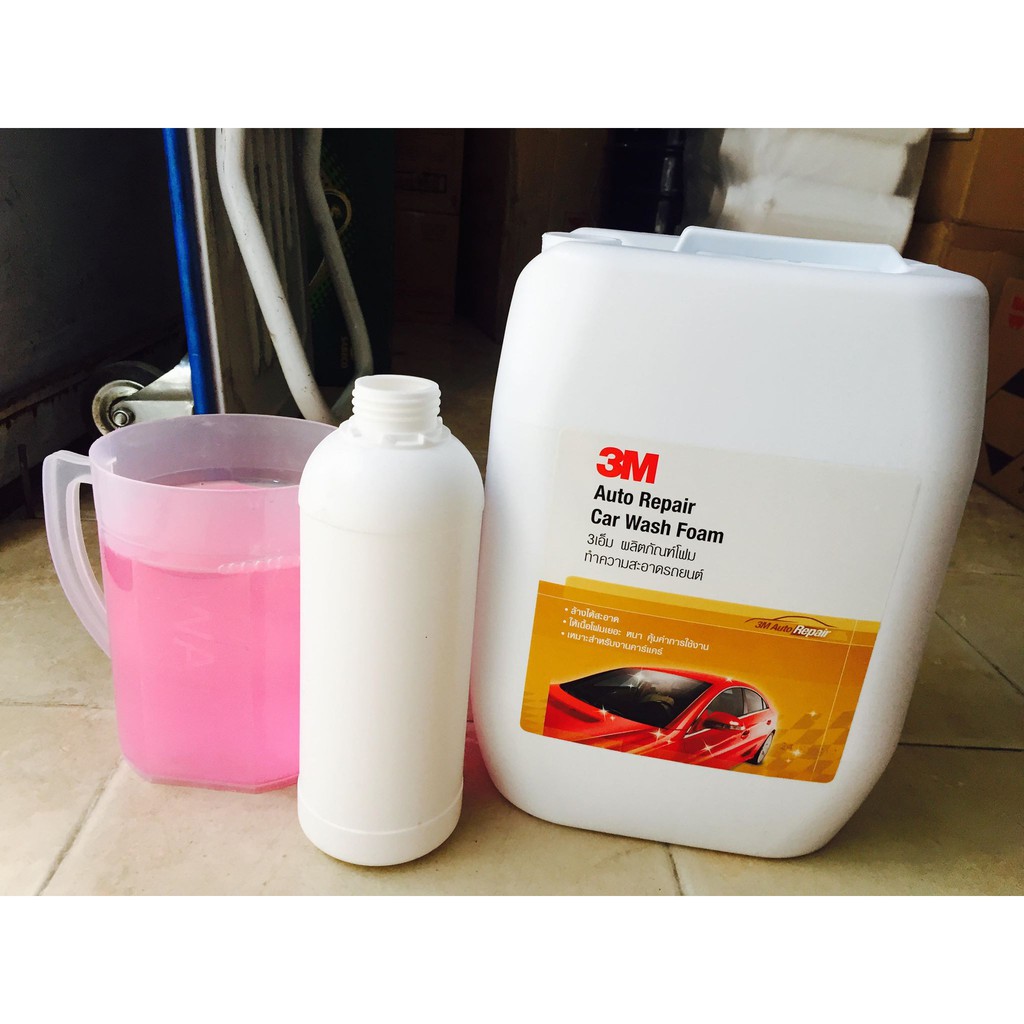 Nước Rửa Xe 3M Car Wash Soap 1L ( sang từ can lớn ) Tăng Kèm Khăn Wurth Lau Xe Chuyên Dụng