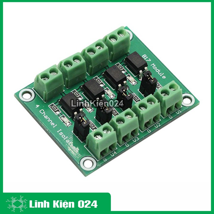 Module Cách Li Quang PC817 4 Kênh