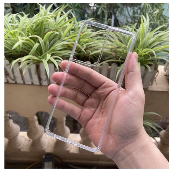 Ốp lưng LIKGUS Trong suốt viền màu Samsung S21 Plus. S21 Ultra