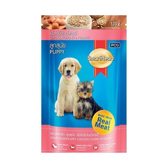 Pate Smartheart cho chó gói 130g