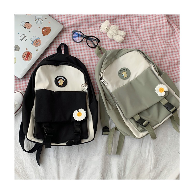 Balo nữ cá tính đẹp giá rẻ thời trang cao cấp cute dễ thương LUKAMO BL94 ( không có móc khóa gấu )