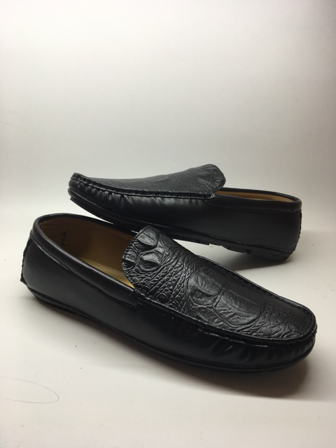 Giầy Mọi Lười Nam Dập Vân Cá Sấu Siêu Chất | BigBuy360 - bigbuy360.vn