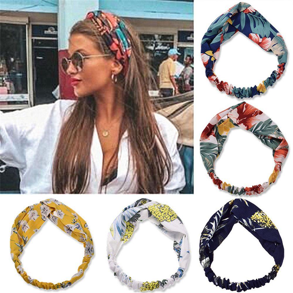 NEXTVN Băng Đô Cài Tóc Co Giãn Phong Cách Vintage Dễ Thương Cho Nữ