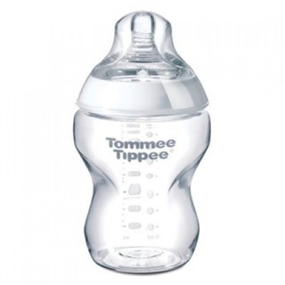 Bình sữa Tommee tippee 260 ml bình trắng kém núm số 1