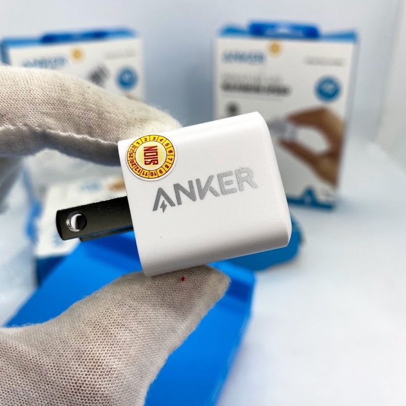 Bộ Sạc nhanh 20w Anker Powerport III Nano 20W A2633 + Cáp zin - Sạc nhanh mọi dòng máy