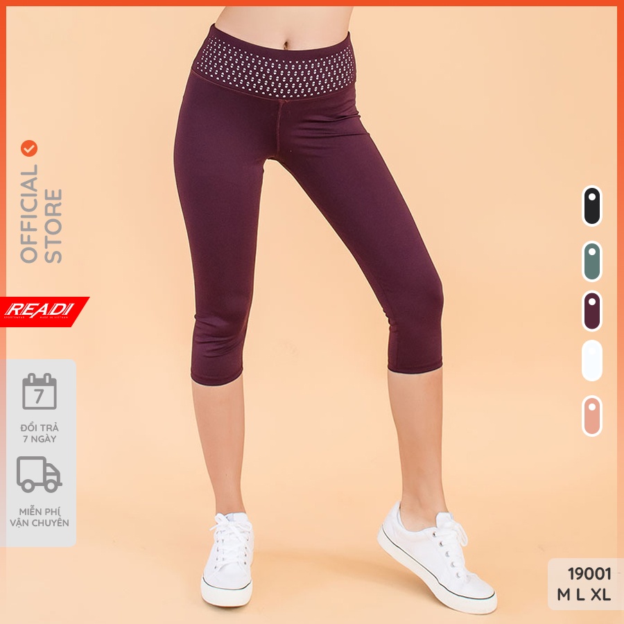 Quần tập gym, yoga thể thao nữ READI nâng mông - 19001