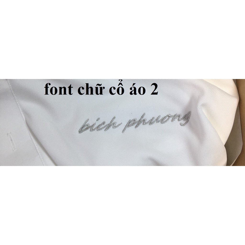 ÁO POLO THÊU TÊN THEO YÊU CẦU , ÁO THÊU TÊN | BigBuy360 - bigbuy360.vn