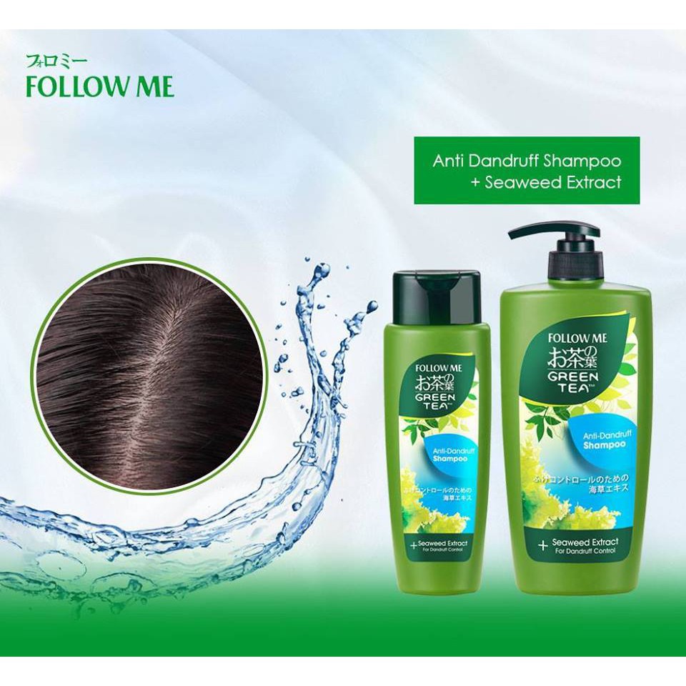 Dầu gội Follow Me Trà Xanh Thế Hệ Mới – Anti-Dandruff (Sạch gàu) - 650ml