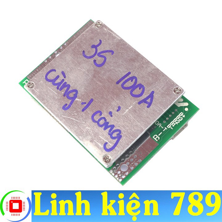 Mạch điều khiển sạc ắc quy 12.6V 3S 3.7V 100A cùng một cổng