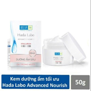 [Chính hãng - Hsd 2022] Kem dưỡng ẩm tối ưu Hada Labo Advanced Nourish Cream 50g