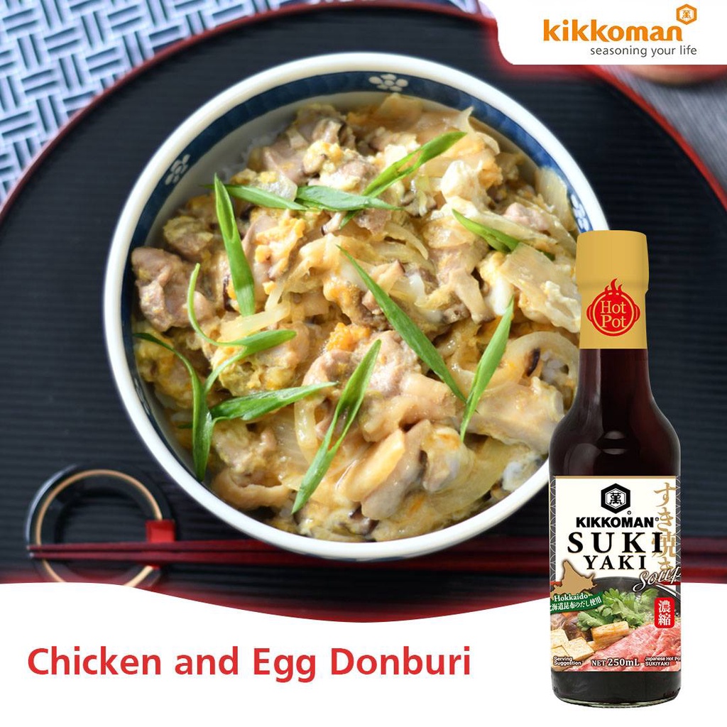 Sốt Nấu Lẩu Sukiyaki Kikkoman 250ml