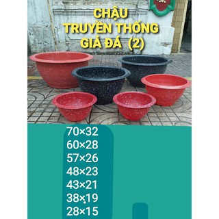 Chậu nhựa truyền thống 700