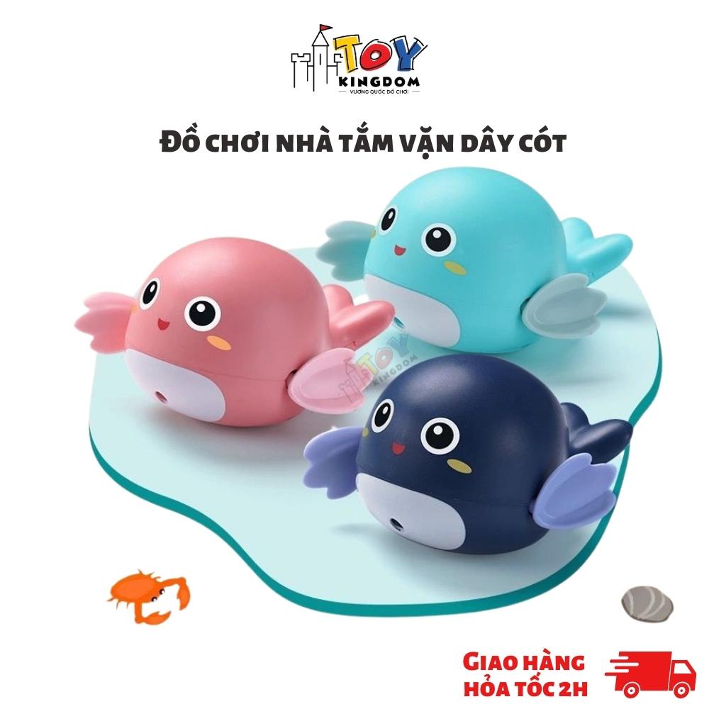Đồ Chơi Nhà Tắm Toykingdom Rùa, Vịt, Cá Vặn Cót Bơi Trong Nước, Thả Bồn Tắm Cho Bé