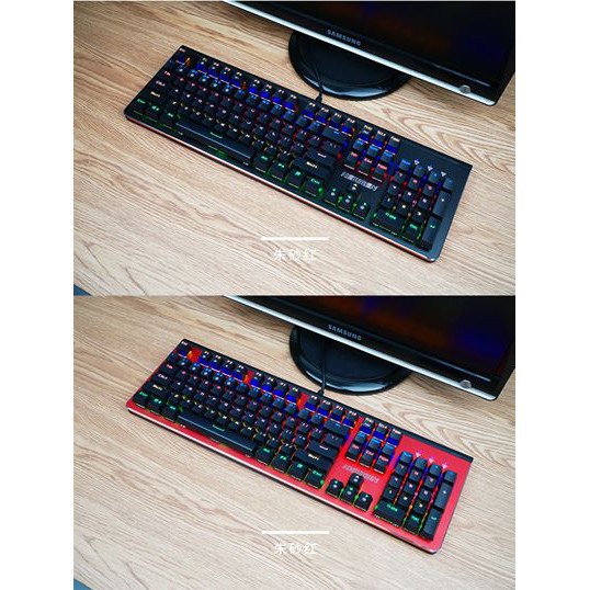 Bàn phím Quang Cơ Newmen GM510 Aluminum mạch phủ Nano chống nước - Chính Hãng